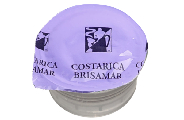 Hausbrandt Costarica Brisamar espresso u kapsuli namenjena za Guzzini aparat za espreso kafu. Mlevena kafa u kapsuli. 100% Arabika zrna kafe pržena i mlevena u hermetički zatvorenoj kapsuli.